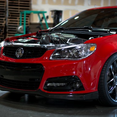 Chevy SS Sedan 20" Aftermarket Black Chrome ACE Flowform AFF02 Wheels